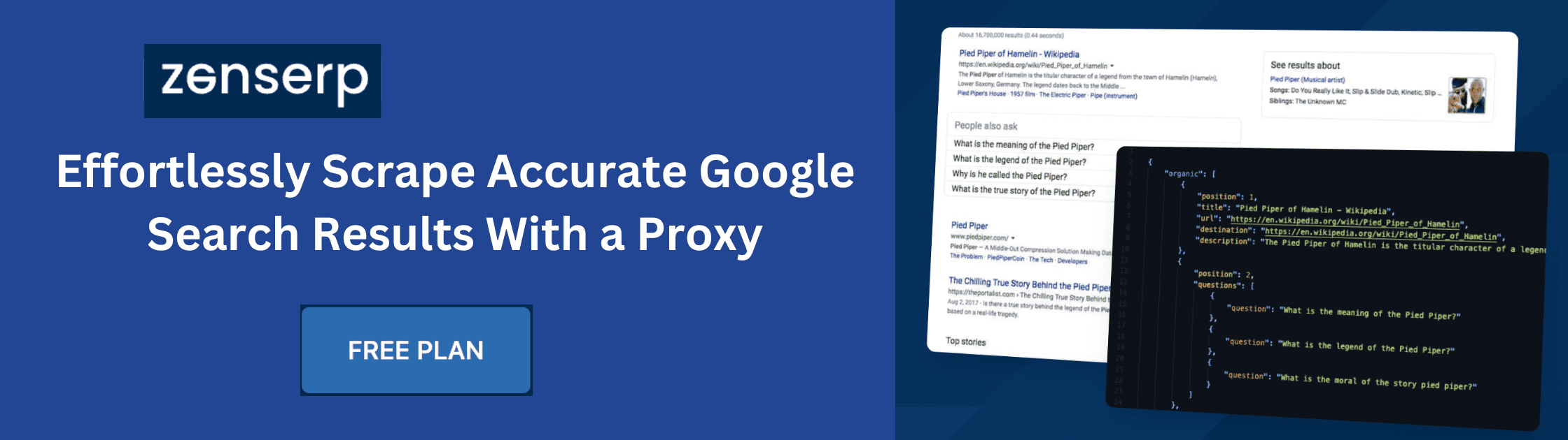 CTA - Effortlessly Scrape Accurate Google Search Results With a Proxy